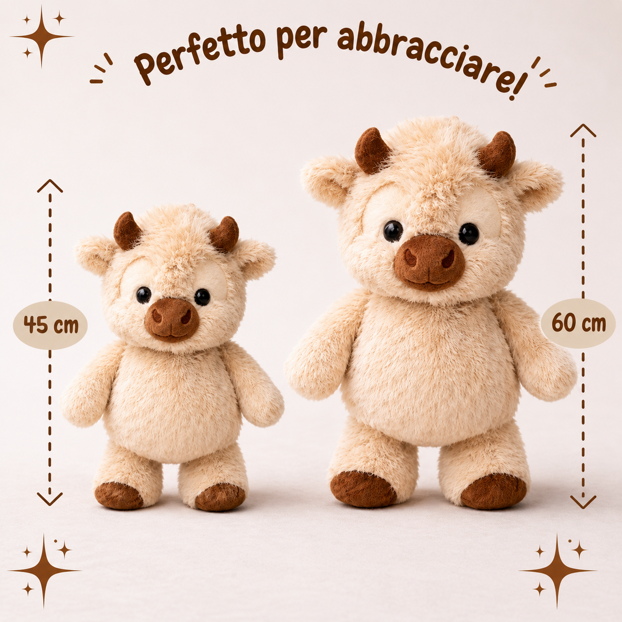 Il peluche della mucca che corre - Pulshino™